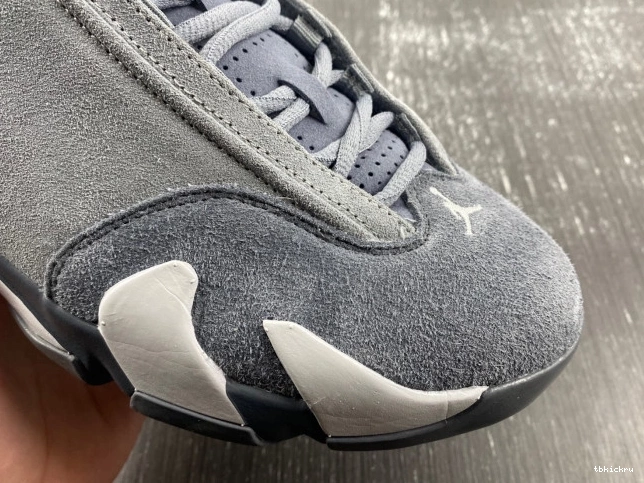 Rep TBkick Grey Flint Jordan 14 Air FJ3460-012 0817